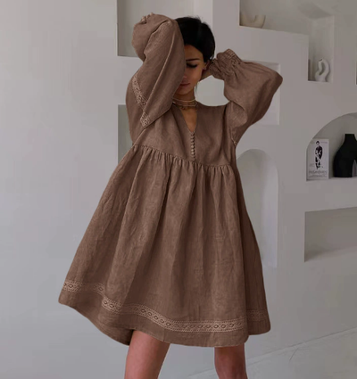 Coastal Whimsy Embroidered Midi Dress