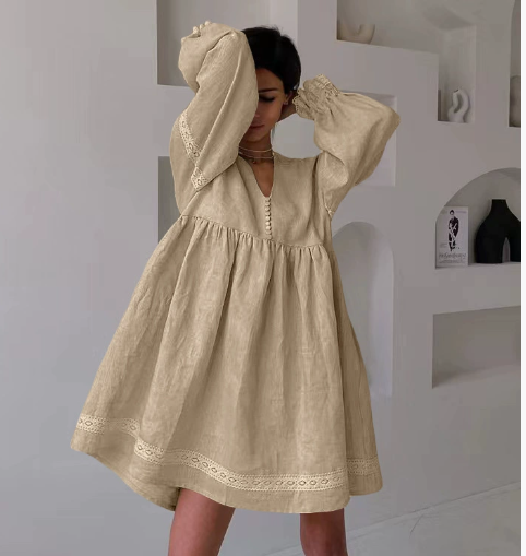 Coastal Whimsy Embroidered Midi Dress