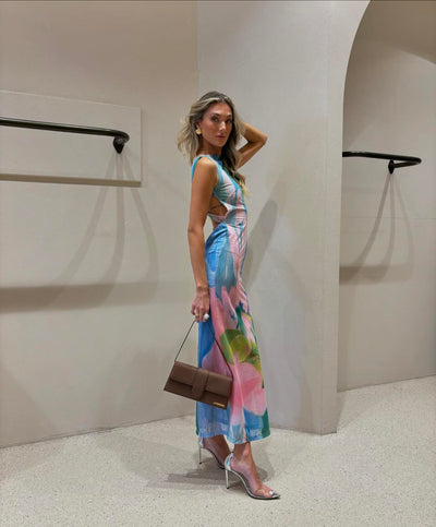 Colourful Maxi Dress