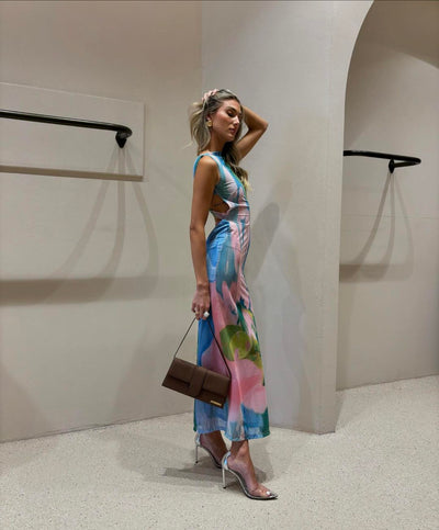 Colourful Maxi Dress