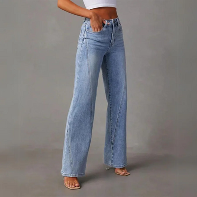 Confident Ease Tailored Straight-Leg Jeans