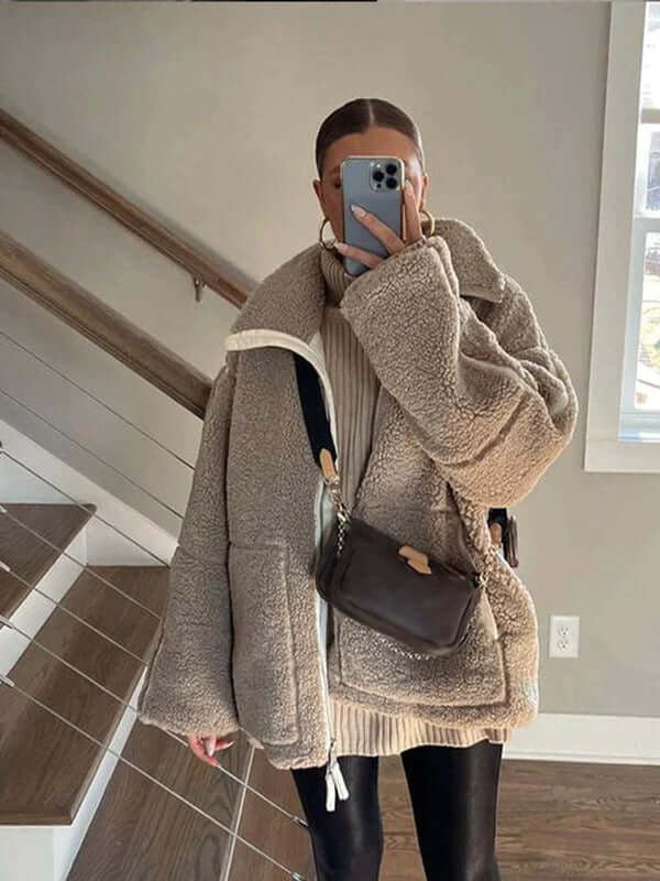 Cozy Confidence Oversized Jacket