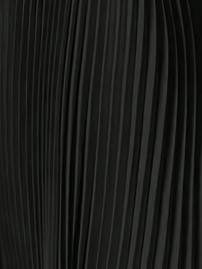 Crimson Grace Pleated Cape Dress