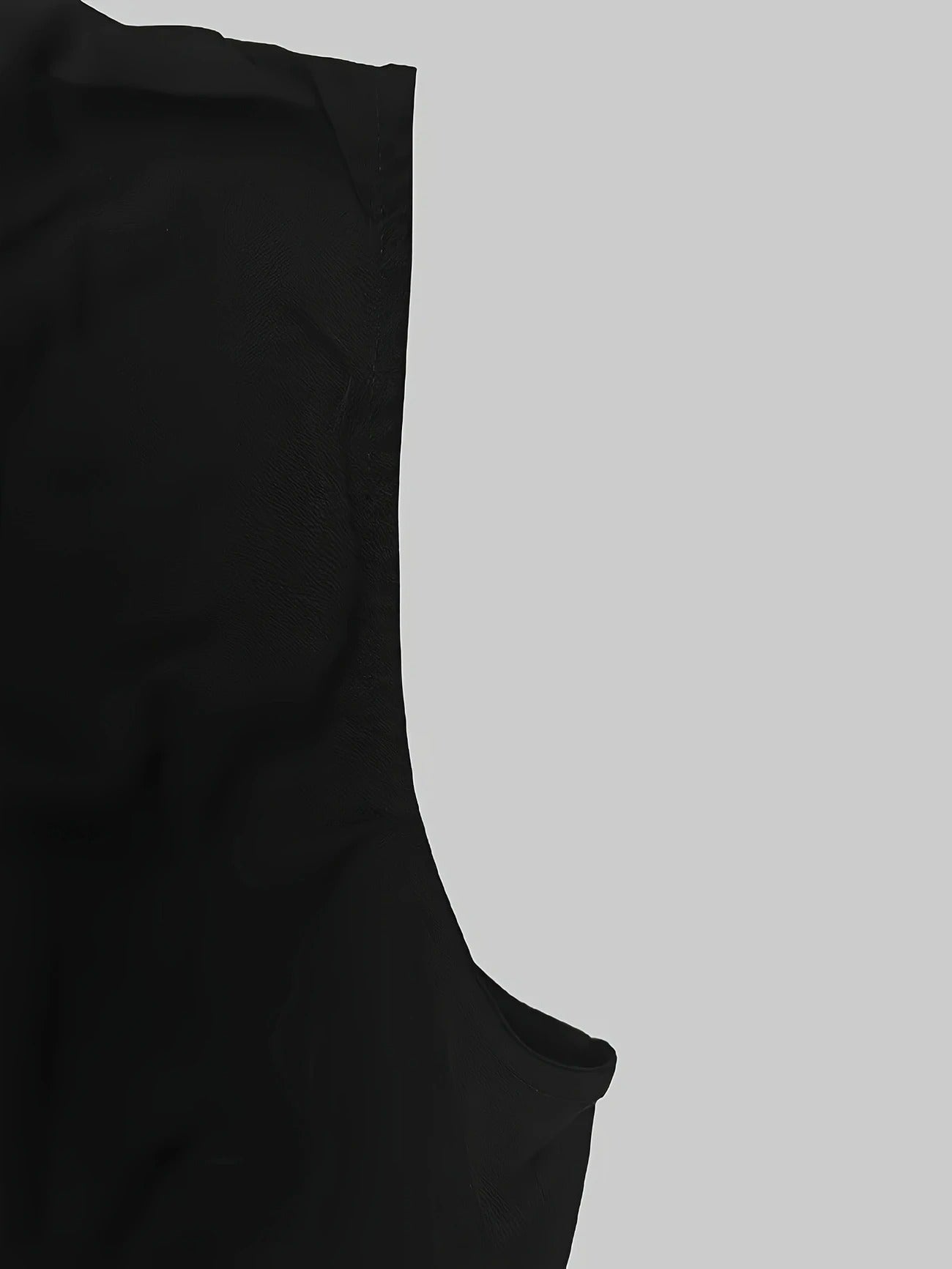 Crimson Grace Pleated Cape Dress