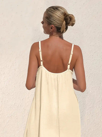 Desert Breeze Strappy Midi Dress