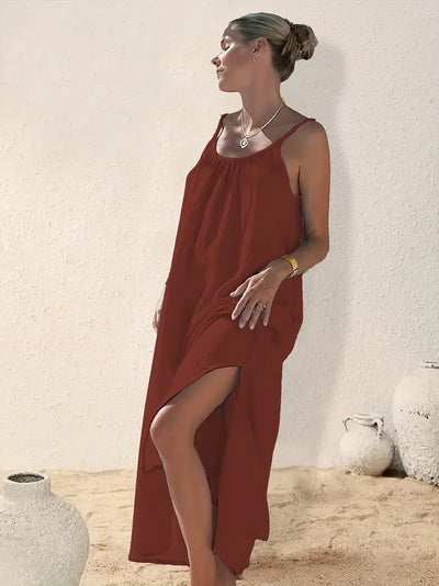 Desert Breeze Strappy Midi Dress