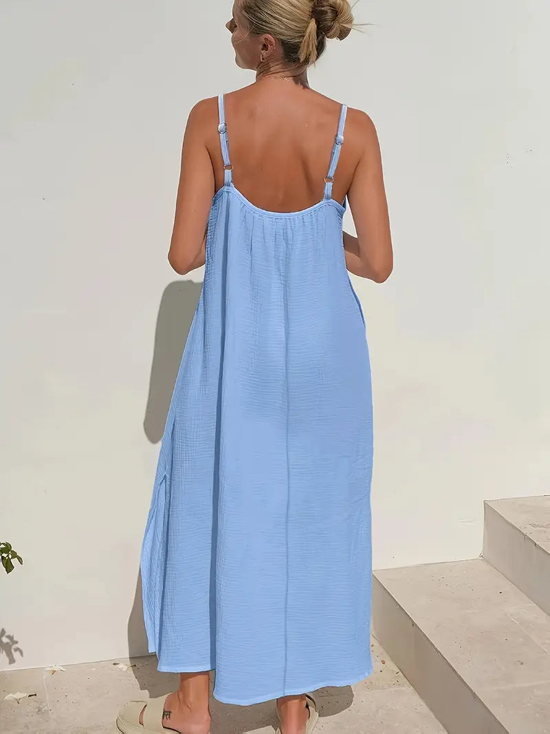 Desert Breeze Strappy Midi Dress