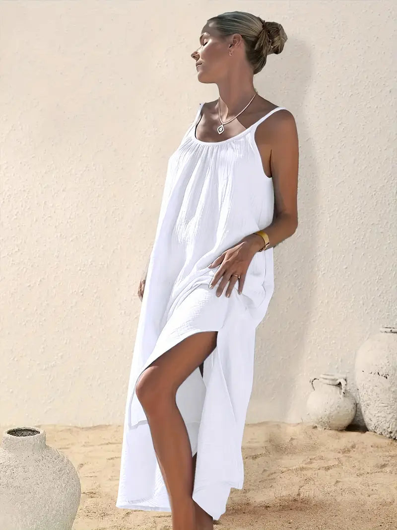 Desert Breeze Strappy Midi Dress