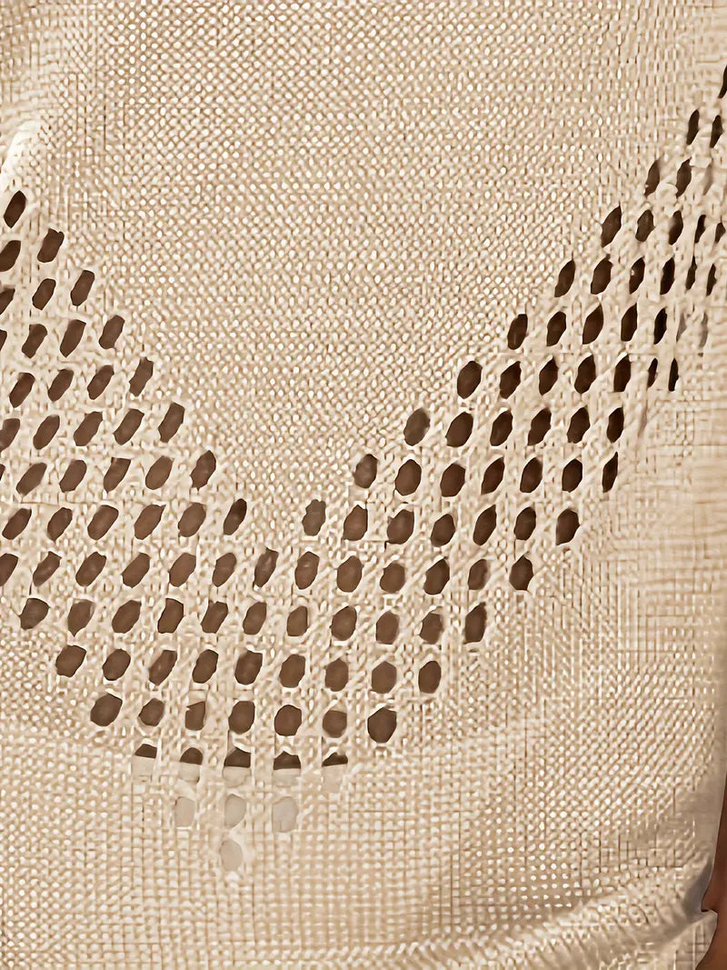 Desert Mirage Chevron Knit Mini Dress