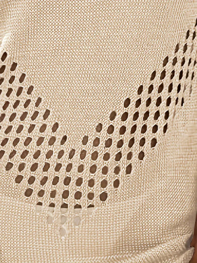 Desert Mirage Chevron Knit Mini Dress