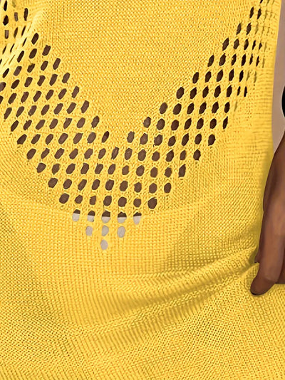 Desert Mirage Chevron Knit Mini Dress