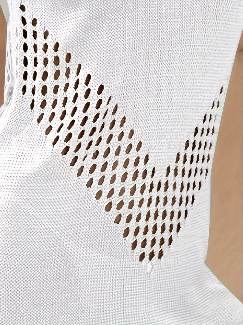 Desert Mirage Chevron Knit Mini Dress