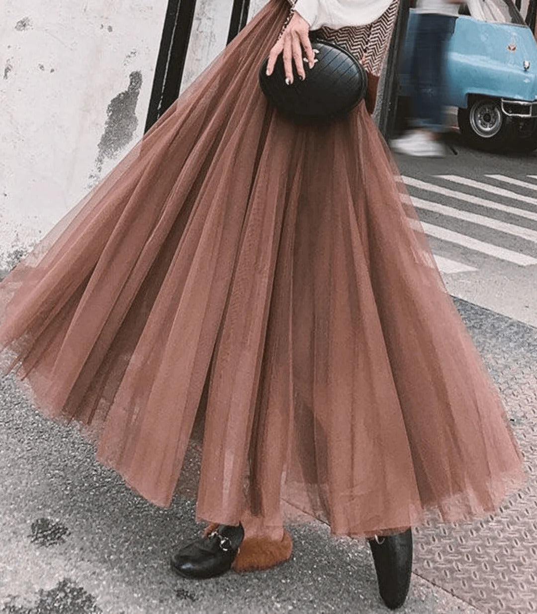 Dream Waltz Layered Tulle Maxi Skirt