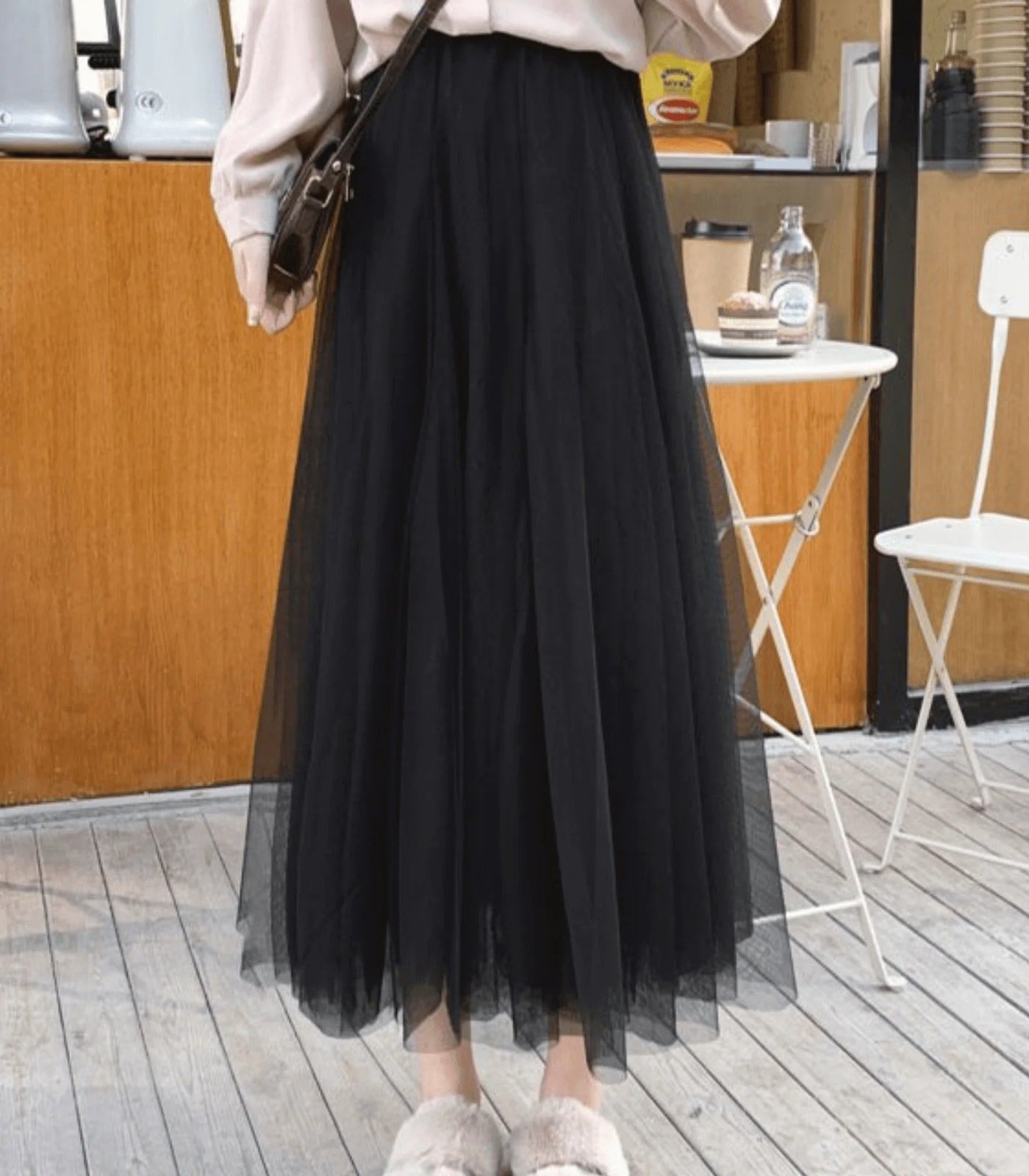 Dream Waltz Layered Tulle Maxi Skirt