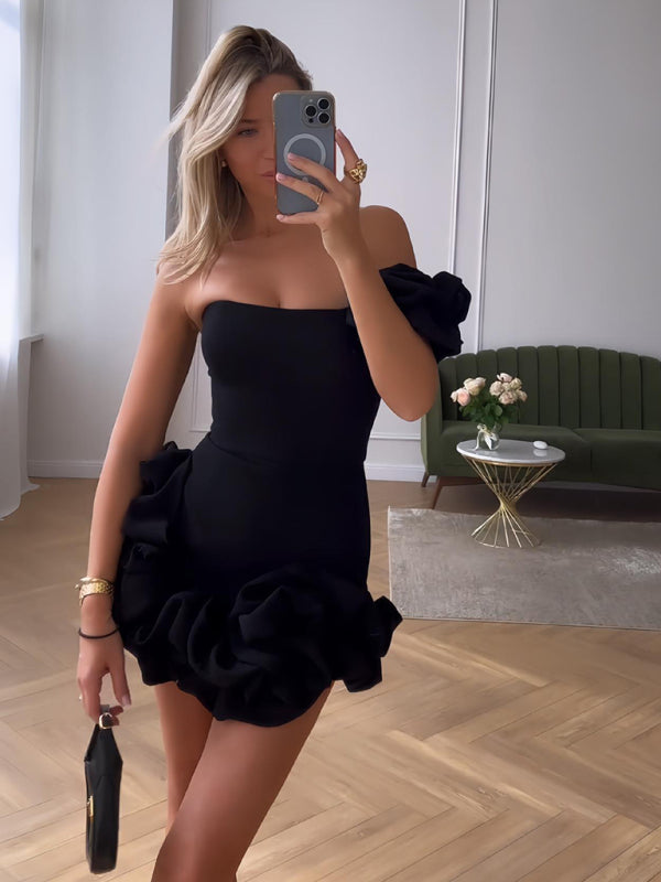 Dreamy Romance Layered Mini Dress