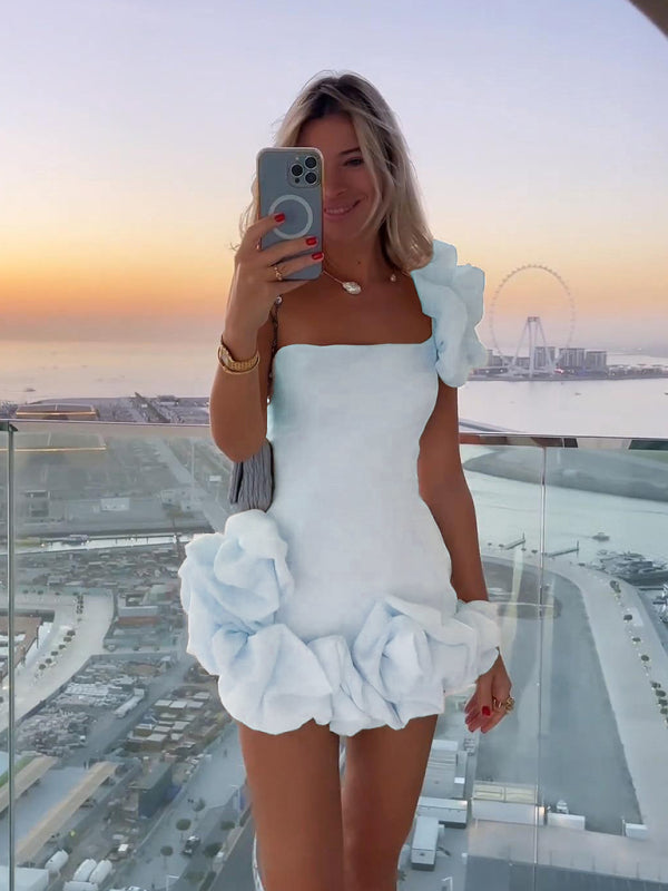 Dreamy Romance Layered Mini Dress