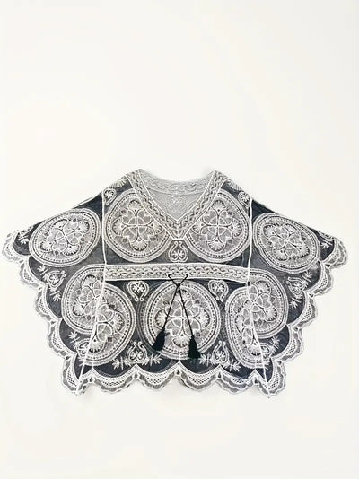 Enchanted Escape Embroidered Mesh Mini Dress