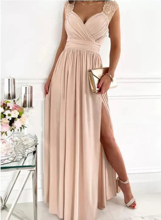 Enchanted Grace Slit Formal Dress
