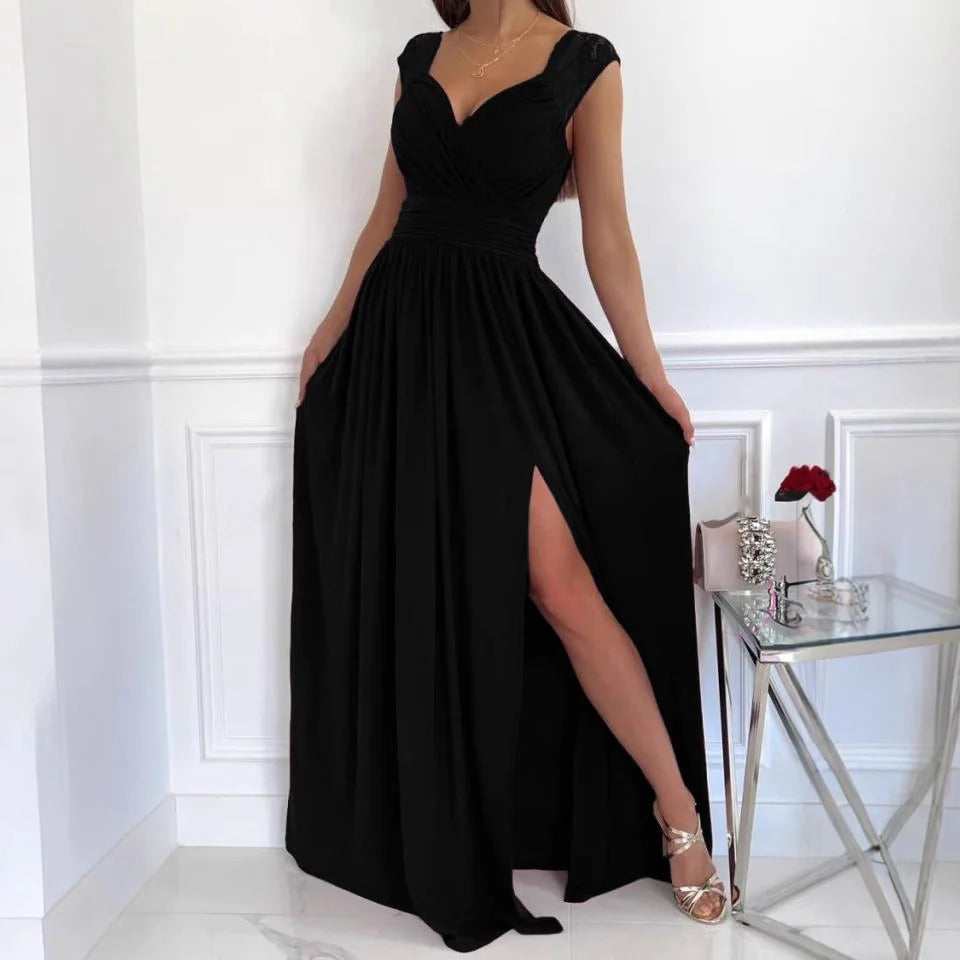 Enchanted Grace Slit Formal Dress