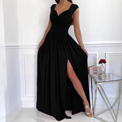 Enchanted Grace Slit Formal Dress