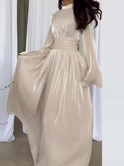 Eternal Grace Pleated Formal Dress