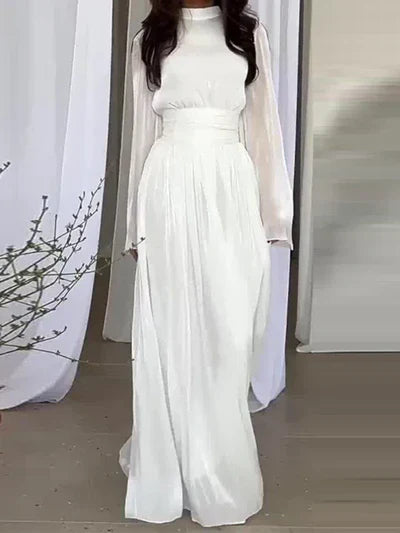 Eternal Grace Pleated Formal Dress