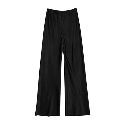 Evening Glow Wide-Leg Trousers