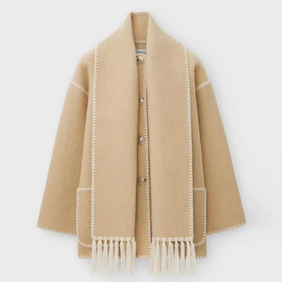 Fringe Scarf Jacket