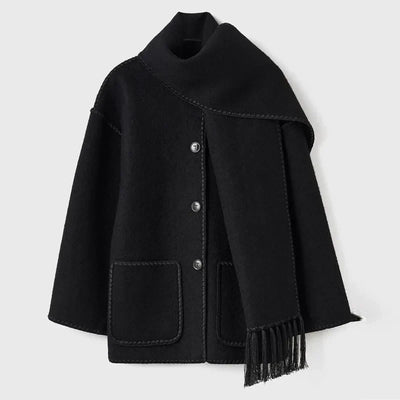 Fringe Scarf Jacket