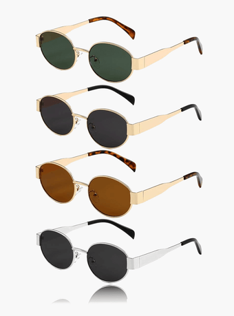 Golden Era Oval Sunglasses