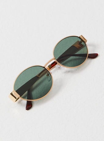 Golden Era Oval Sunglasses