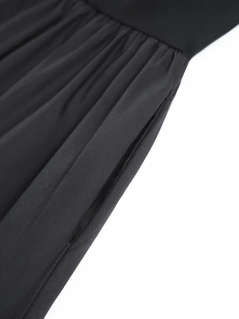 Graceful Flow Sleeveless Maxi Dress