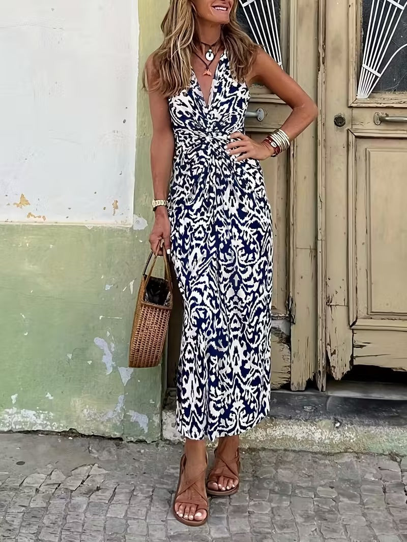 Knot Detail Summer Dress