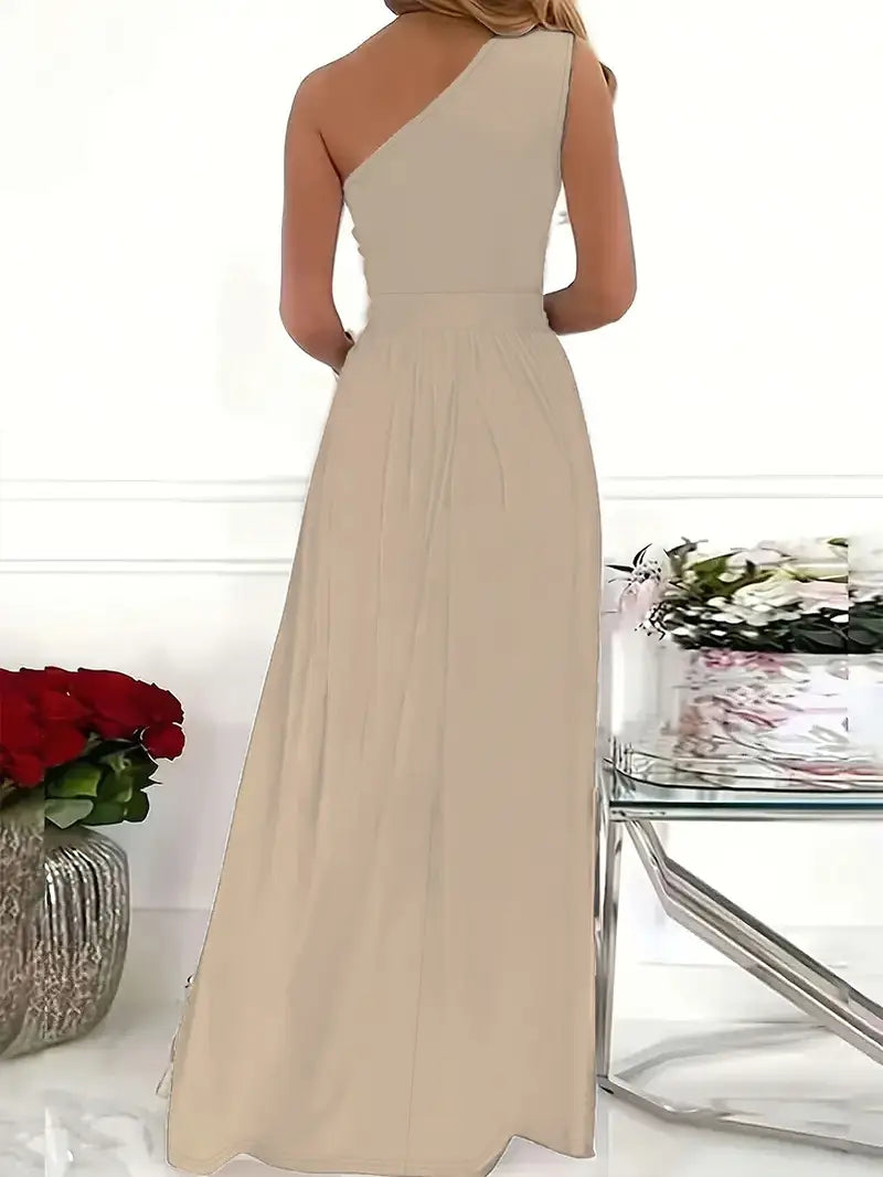 Midnight Allure Cutout Maxi Dress