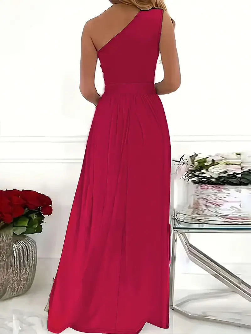 Midnight Allure Cutout Maxi Dress