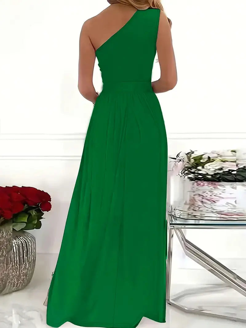 Midnight Allure Cutout Maxi Dress