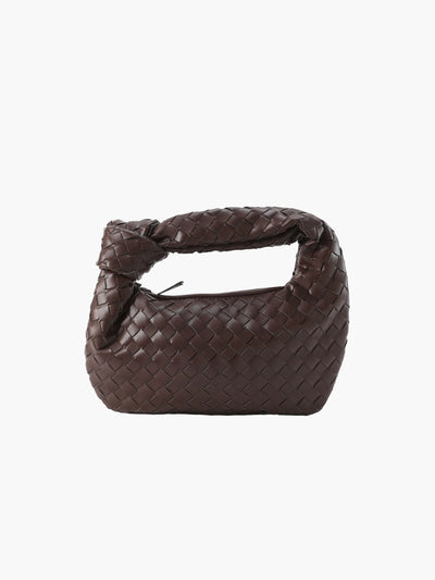 Midnight Allure Woven Mini Bag