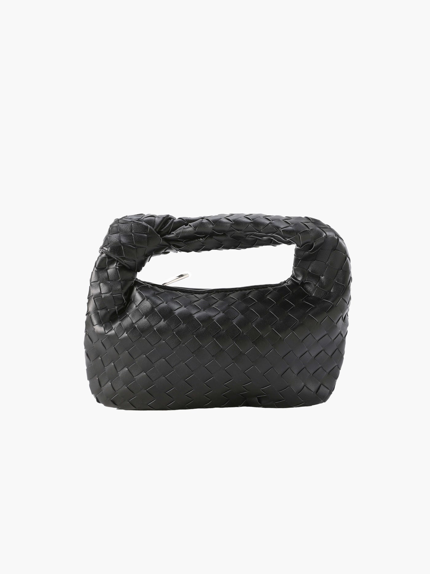 Midnight Allure Woven Mini Bag