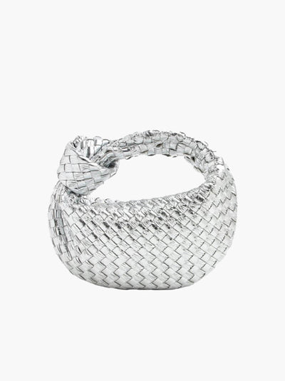 Midnight Allure Woven Mini Bag