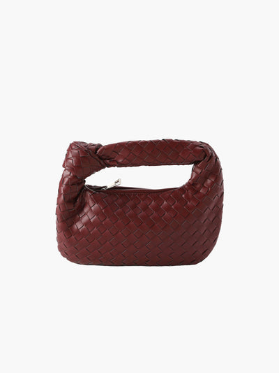 Midnight Allure Woven Mini Bag