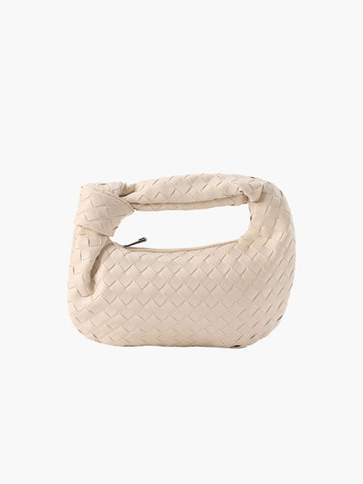 Midnight Allure Woven Mini Bag