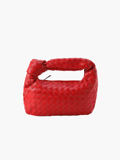Midnight Allure Woven Mini Bag