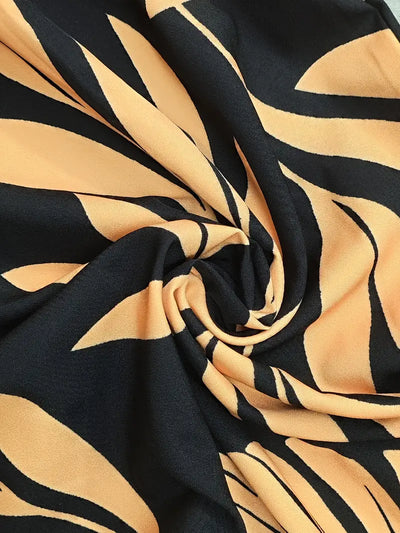 Midnight Mirage Leaf-Print Halter Set