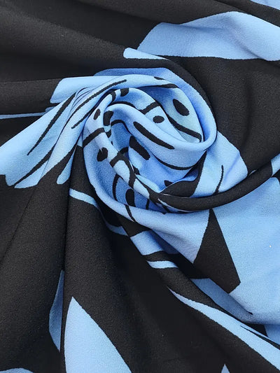 Midnight Mirage Leaf-Print Halter Set