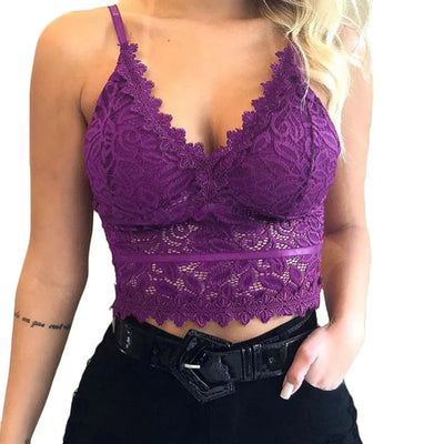 Midnight Muse Lace Corset Top