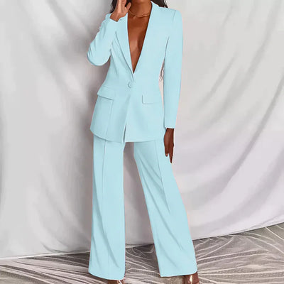 Midnight Power Sharp Tailored Pantsuit