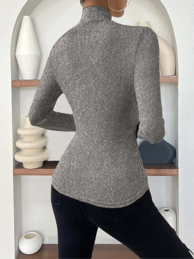 Modern Muse Draped Wrap Top