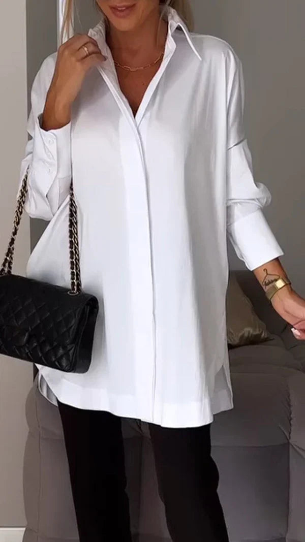 Modern Muse Oversized Shirt Dress
