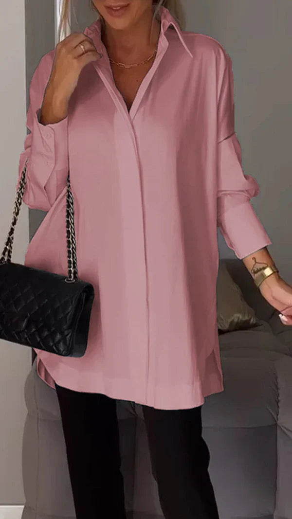 Modern Muse Oversized Shirt Dress