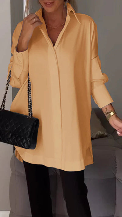 Modern Muse Oversized Shirt Dress